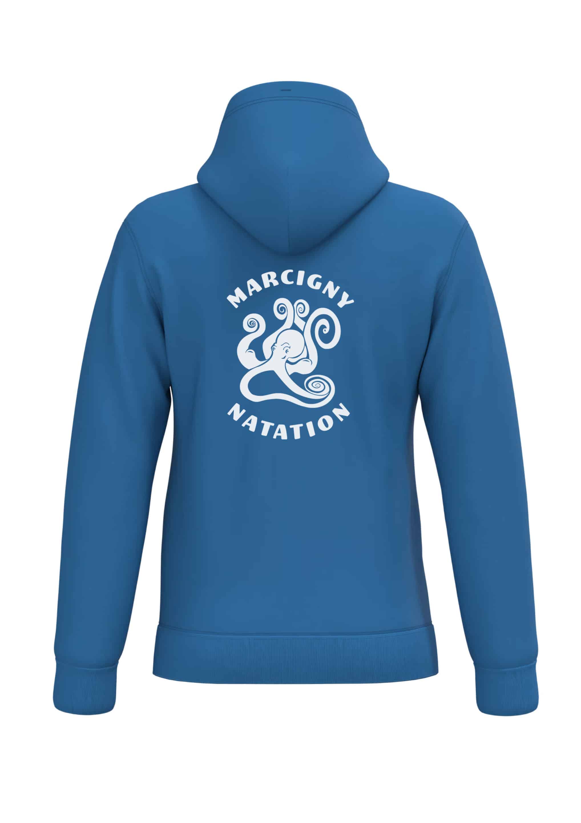 Sweat-shirt à capuche homme Kariban MARCIGNY NATATION – Image 2